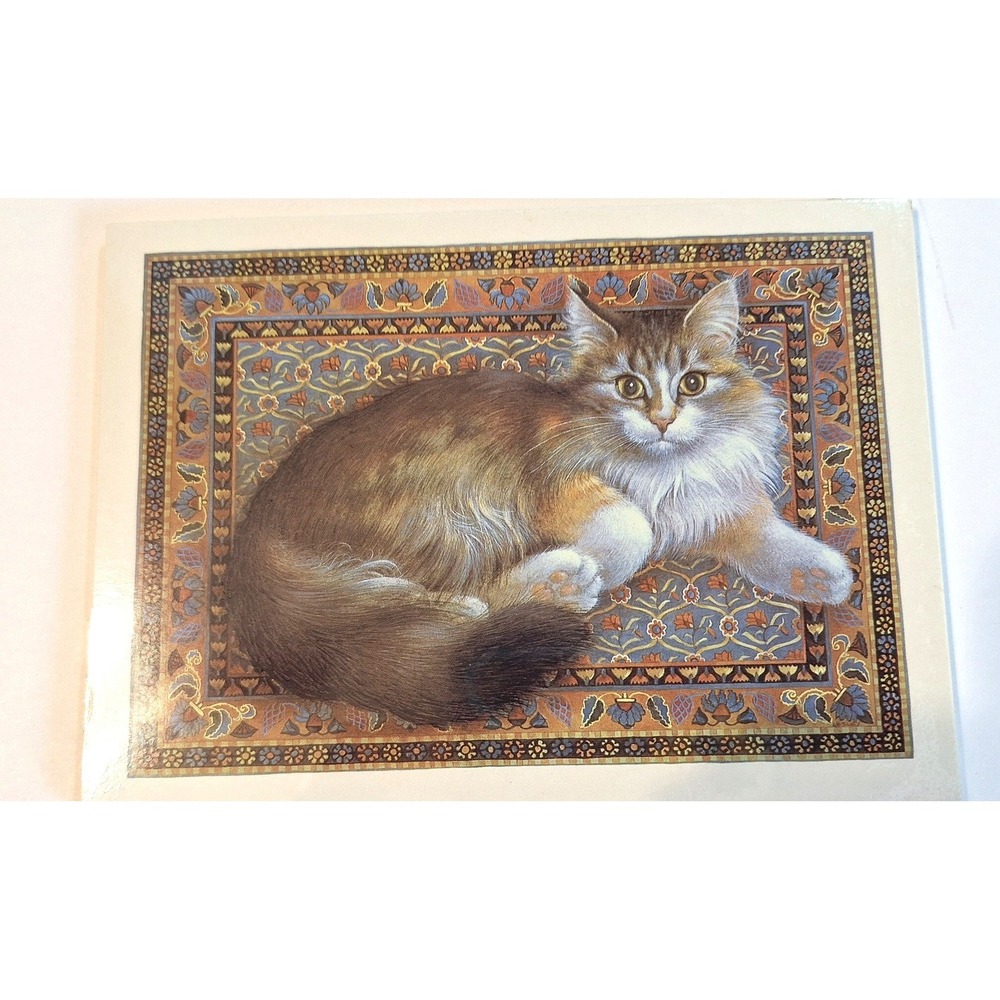 Lesley Anne Ivory PostCats Book and 15 Postcard Set Sealed 1989 First Edition - Picture 4 of 8